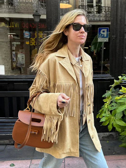 Dakota | Suede Fringes – Where Boho-Chic Meets Western Style