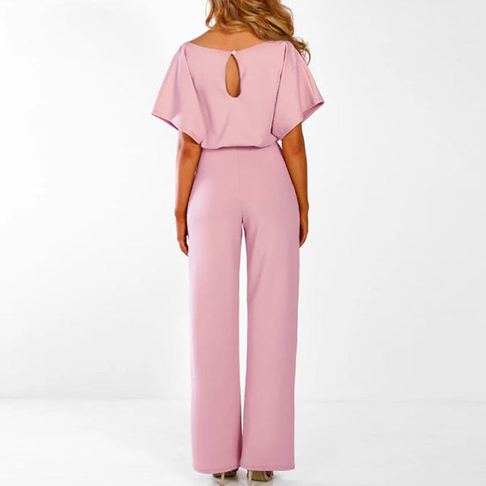 High Waist Bukser, Polyester/Rayon, Dame