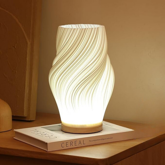 Wavecrest Serene Lampe - Elegant Ambient Lighting for Tranquil Spaces