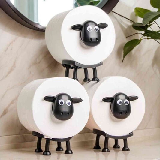 Fåre Toiletpapirholder - Sjov og Funktionel Fåreholder til Badeværelset