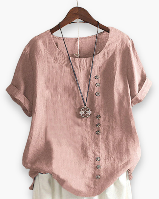 Let og Elegant Sommerbluse til Damer | Komfortabel Stil