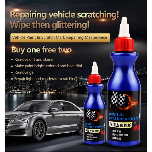 ScratchFix™ Reparationspasta til Effektiv Udbedring af Bilridser