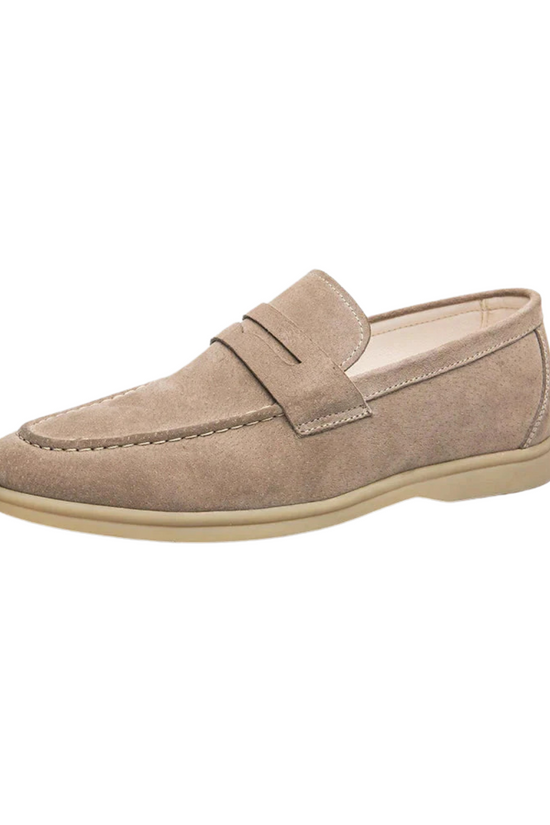 Elegant Suede Loafers from Firenze