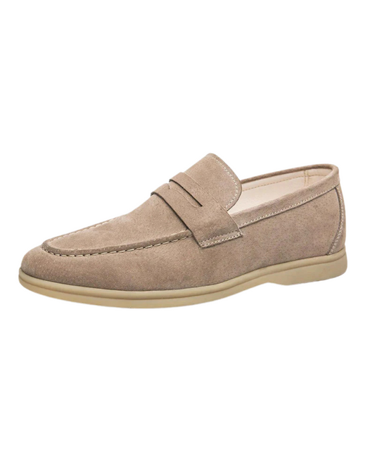 Elegant Suede Loafers from Firenze