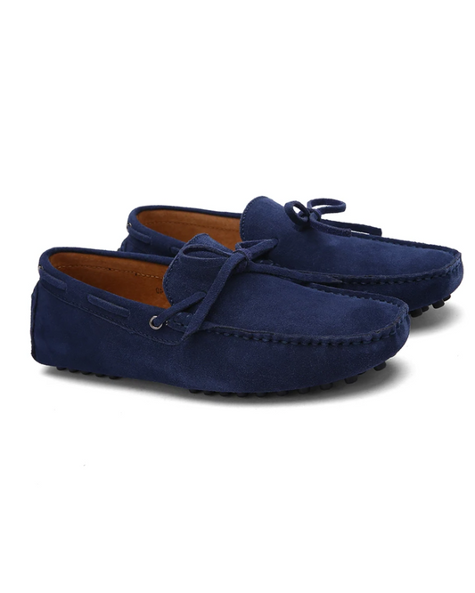 Relaxed Suede Summer Loafers