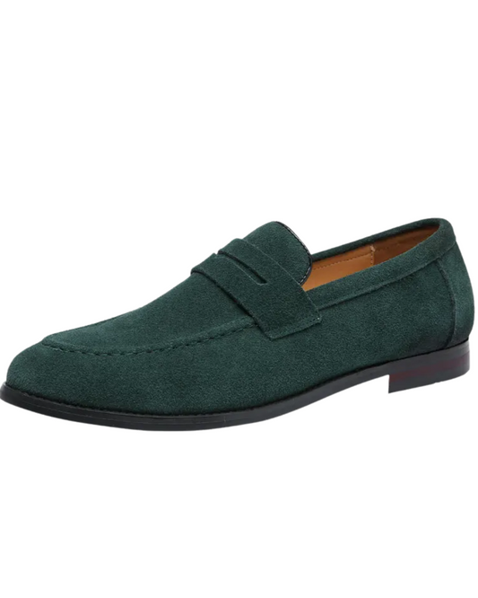 Suede Summer Slip-Ons