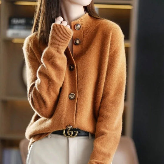 Finer strikket cardigan – Helena