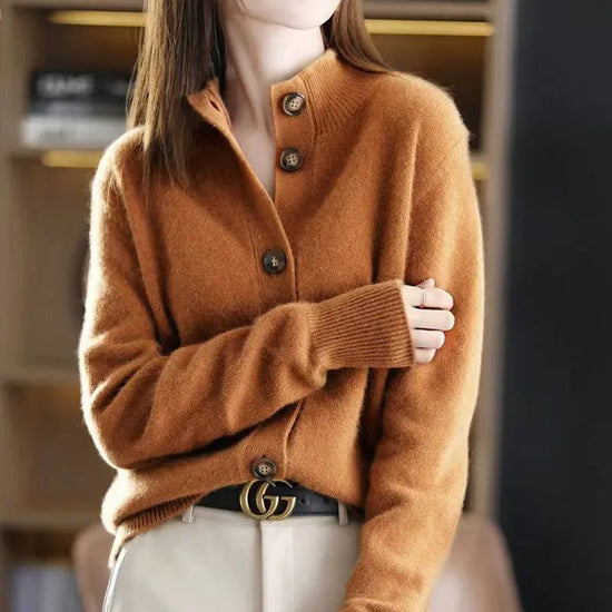 Finer strikket cardigan – Helena