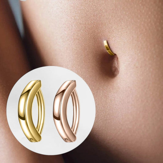Virelle Navelpiercing - Elegant Navelring i 925 Sølv