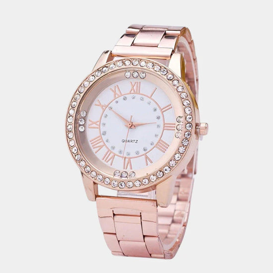 Virelle | Dameur – Quartz Movement, Crystal Bezel, Roman Numerals