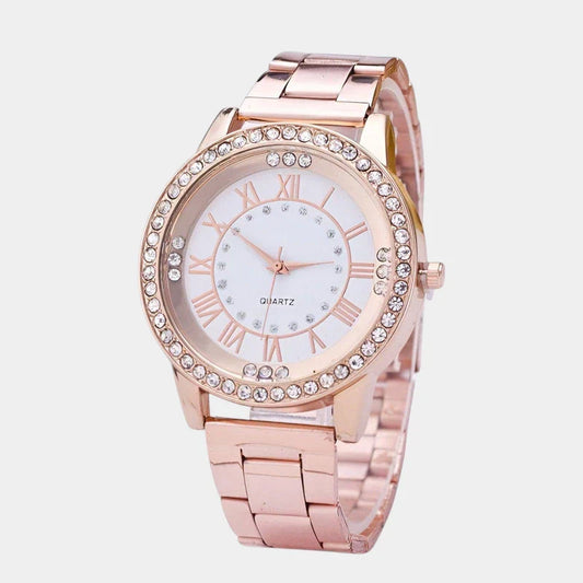 Virelle | Dameur – Quartz Movement, Crystal Bezel, Roman Numerals