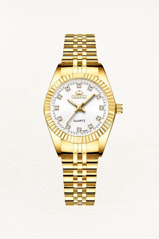 Vivienna Klein Mini Quartz Women's Watch in Gold