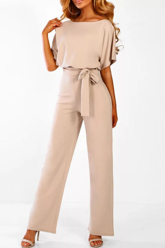 High Waist Bukser, Polyester/Rayon, Dame