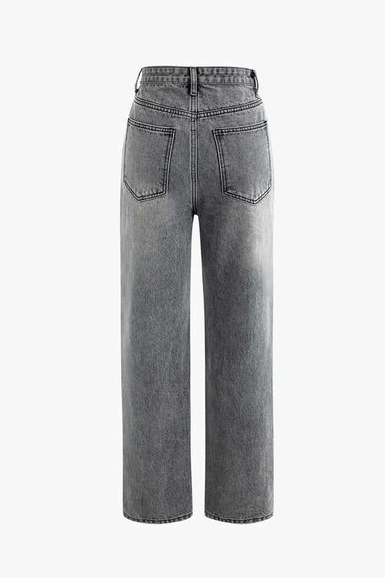 Damejeans med asymmetrisk talje