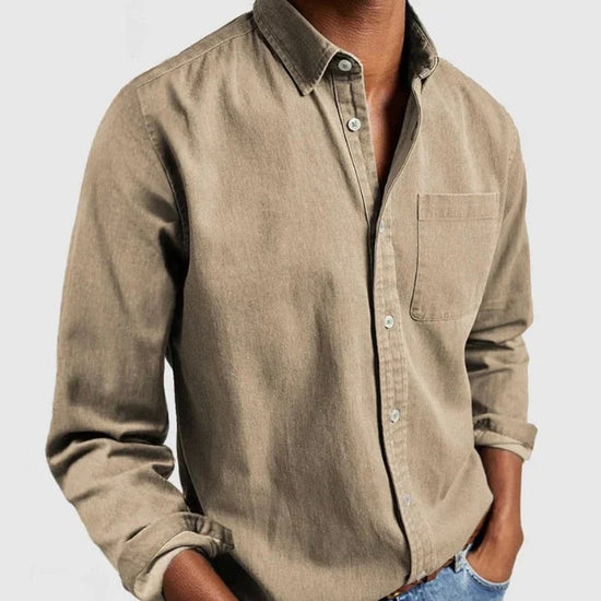 Liam - Herreskjorte i Denim