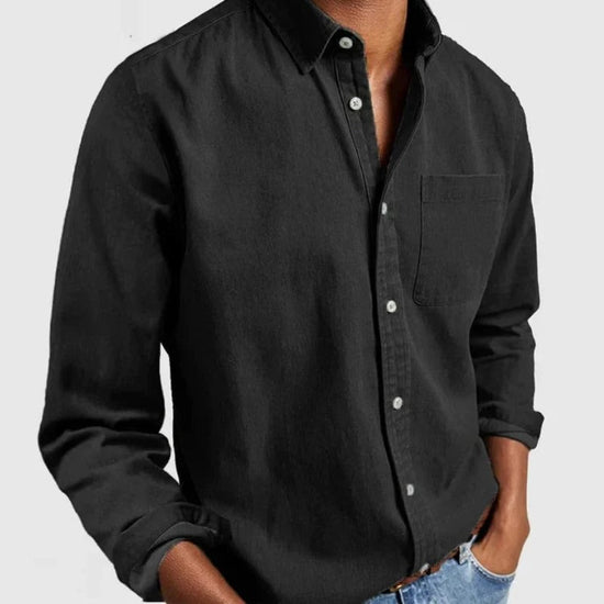 Liam - Herreskjorte i Denim
