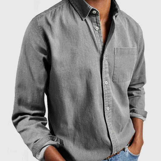 Liam - Herreskjorte i Denim