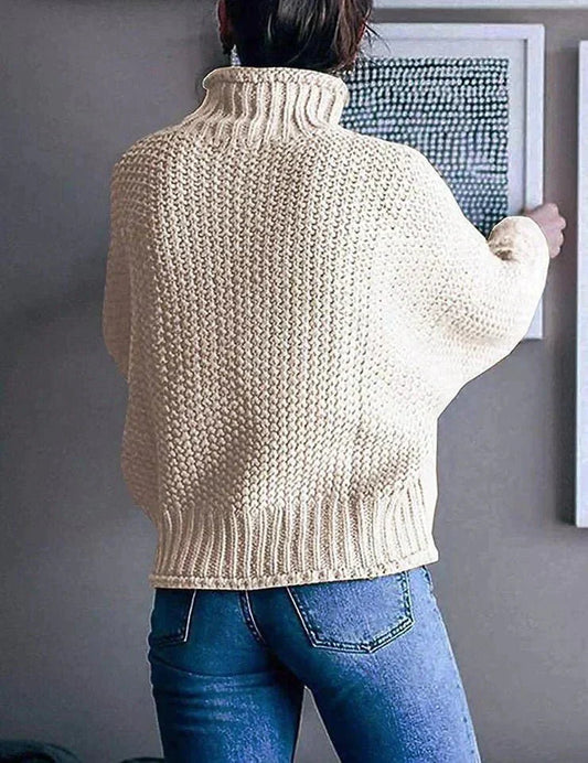Anna - Oversized Turtleneck til Kvinder