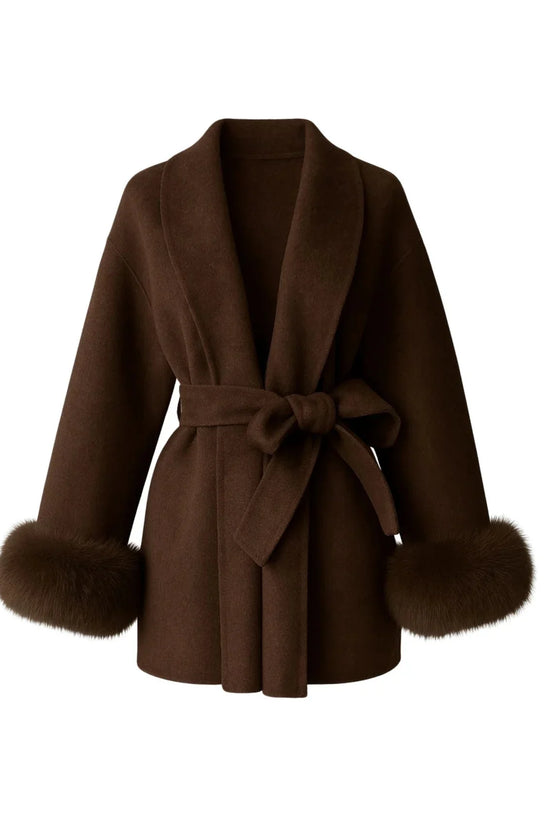 Esme | Bequem Geschichteter Poncho-Top