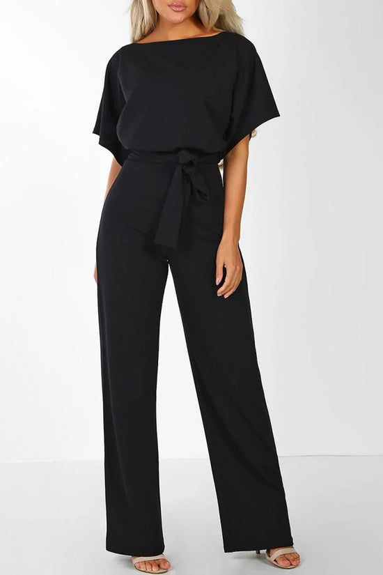 High Waist Bukser, Polyester/Rayon, Dame