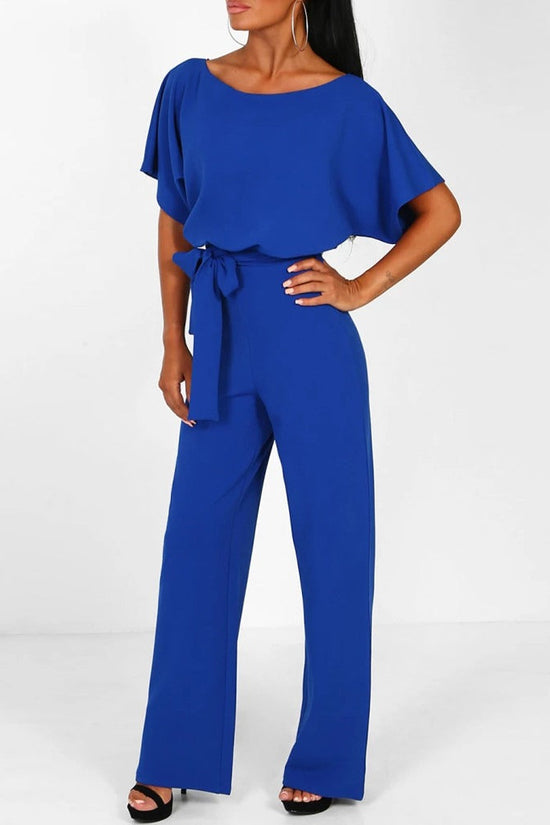 High Waist Bukser, Polyester/Rayon, Dame