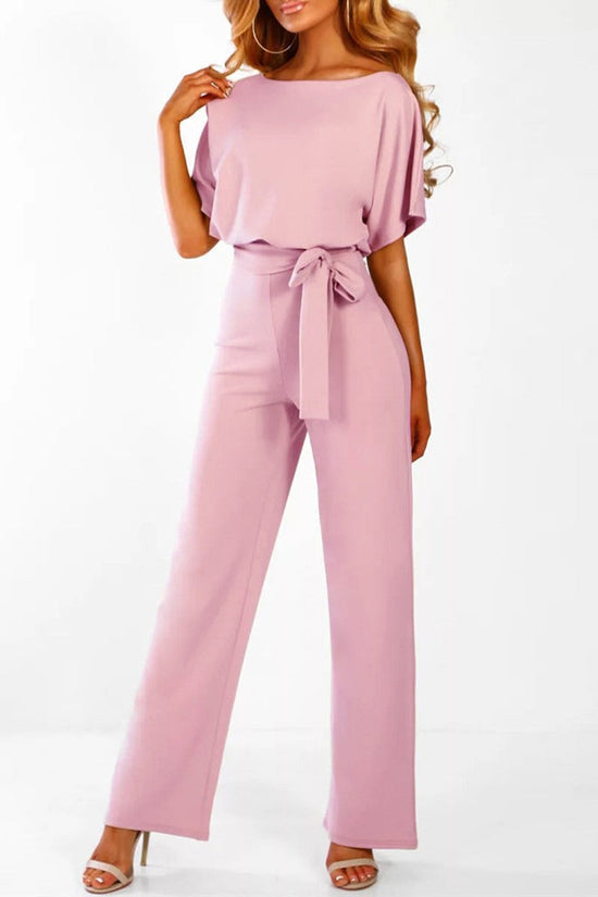 High Waist Bukser, Polyester/Rayon, Dame