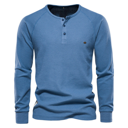 Hyro | Herre Waffle Sweater med Lange Ærmer