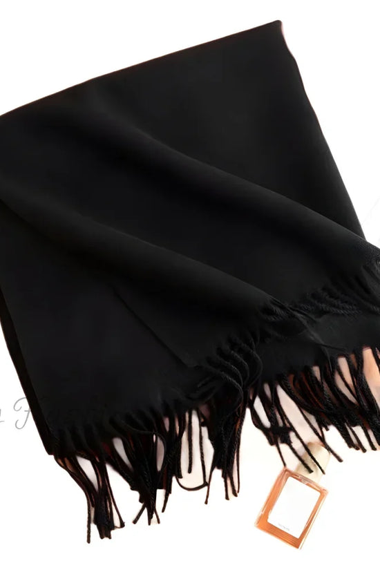 Faux Cashmere Vinter Høj-Kvalitet Alsidig Varm Elegant Tørklæde