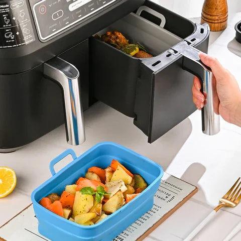FlexiFry™ Silikone bakke til airfryers - BPA-fri og holdbar design