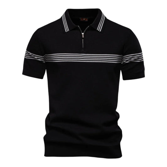Herre Poloshirt | Klassisk Komfort | Åndbar og Stilfuld | Perfekt til Alle Anledninger