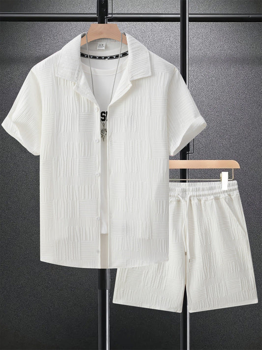 Herre Sommer Shorts | Casual & Komfortabel | Korte Ærmer & Snøre