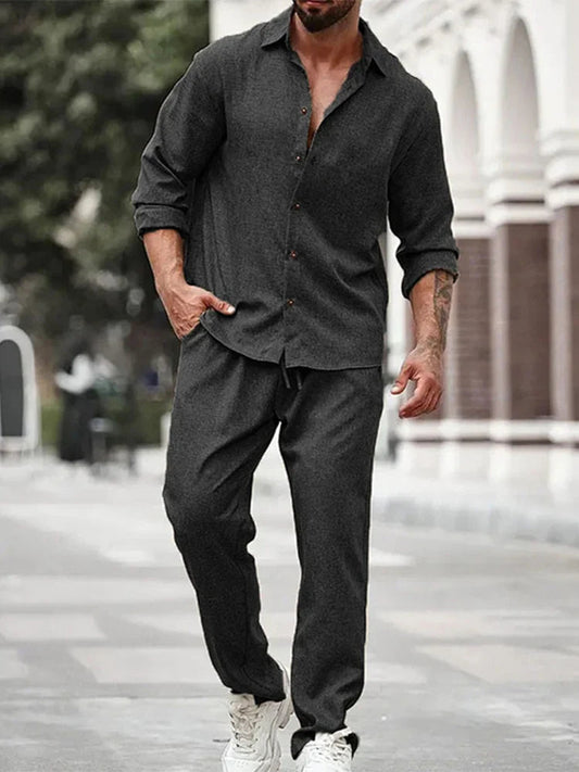 To-delt Casual Sæt | Moderne & Elegant Design | Komfortabelt Blødt Materiale