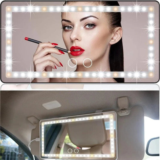 GlamourGo™ Auto LED Makeup Spiegel met Verlichting voor Perfecte Look