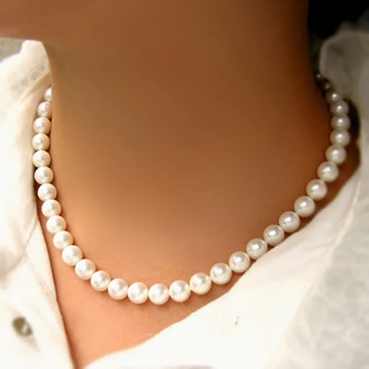 Retro Tidøs Pearl Necklace