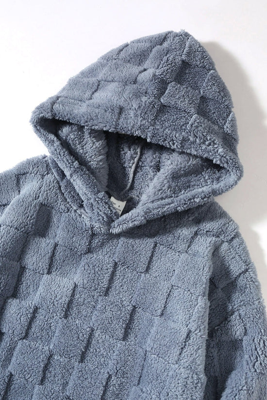 Checkerboard Teddy Hoodie & Bukser