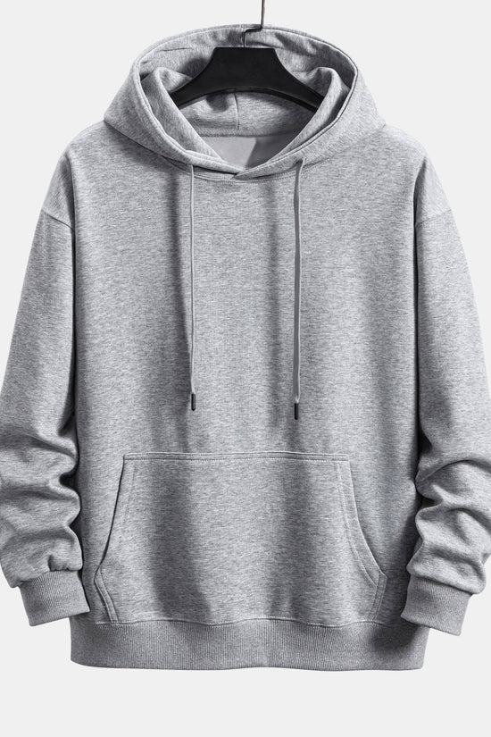 Basic afslappet hoodie & joggingbukser