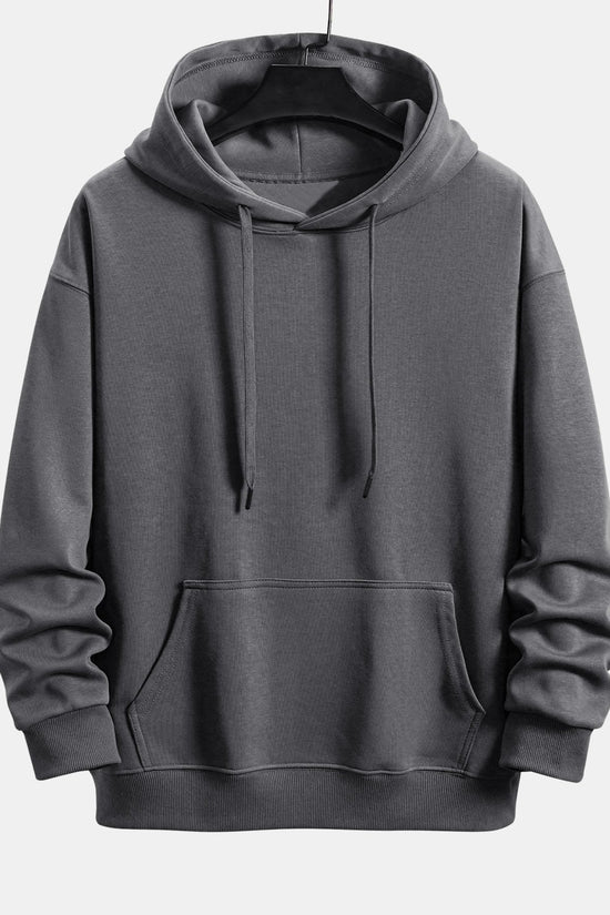 Basic afslappet hoodie & joggingbukser