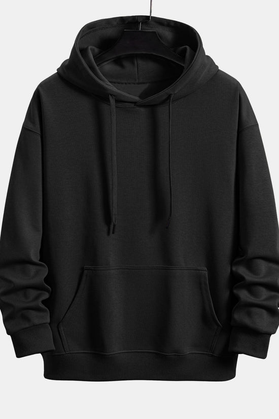 Basic afslappet hoodie & joggingbukser