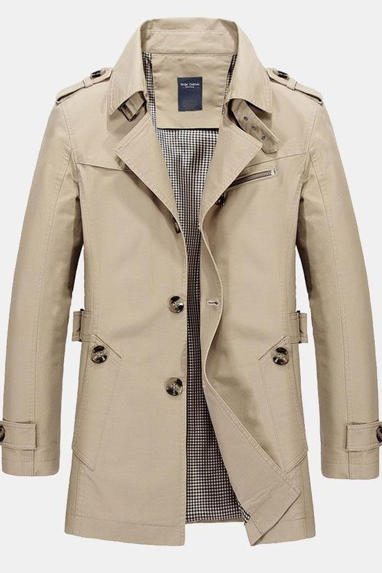 Lang Line Chino Jakke