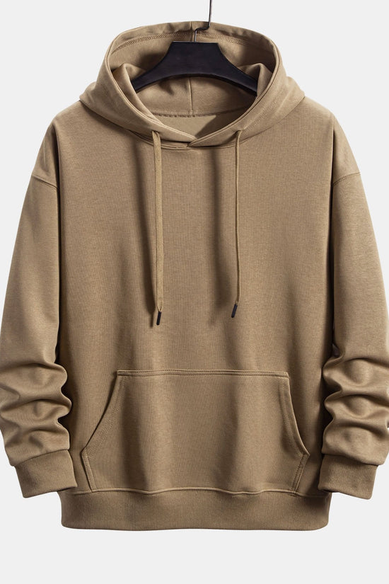 Basic afslappet hoodie & joggingbukser
