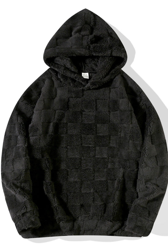 Checkerboard Teddy Hoodie & Bukser