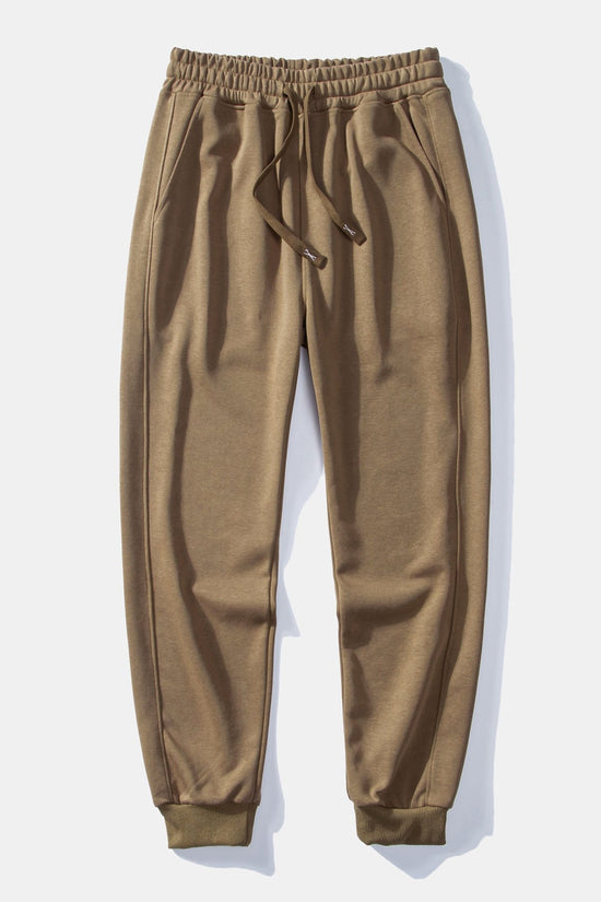Basic afslappet hoodie & joggingbukser