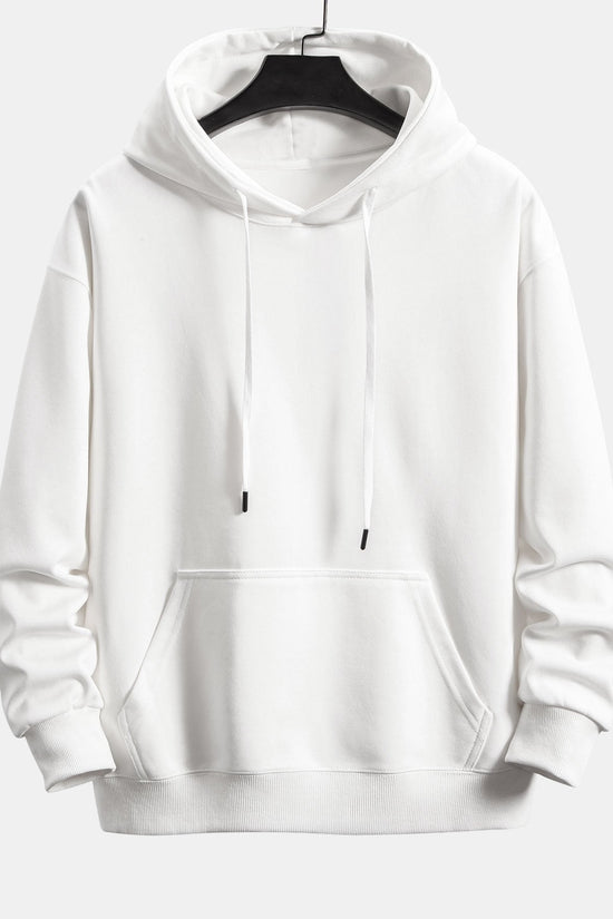 Basic afslappet hoodie & joggingbukser