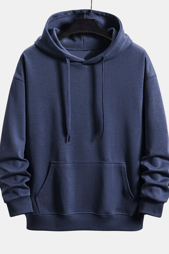 Basic afslappet hoodie & joggingbukser
