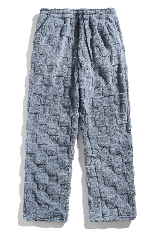 Checkerboard Teddy Hoodie & Bukser