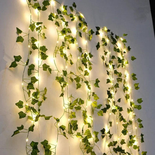 Hedera Plante Lyskæde fra LumiLeaf - Skab Stemning med Naturens Lys