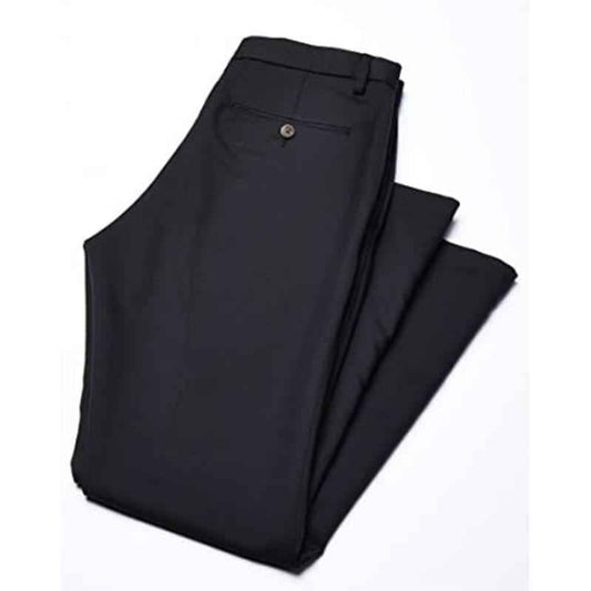 Herenbroek Stretch Slim Fit Casual i Åndbart Bomuld