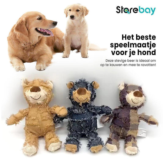 SuperBeer™ Kæmpedyr | Holdbart og underholdende legetøj til din hund