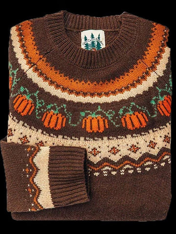 Græskar Fair Isle